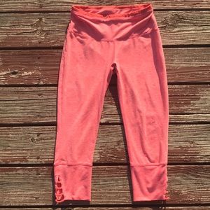 PrAna Yoga Pants Crops Coral